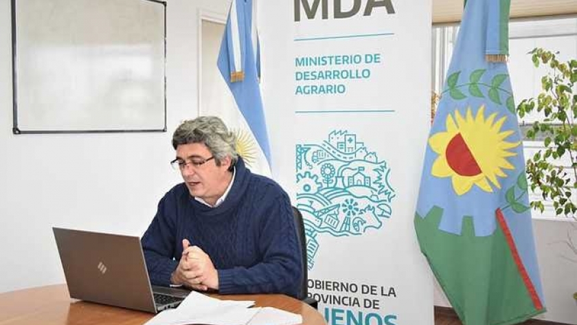 Rodríguez encabezó la Mesa de Mercados Mayoristas Frutihortícolas