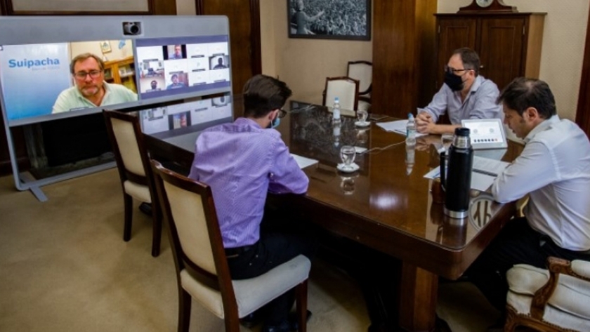 Kicillof y Simone anunciaron obras para la Provincia con financiamiento de la CAF