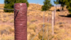 Postes para alambrados, livianos y económicos