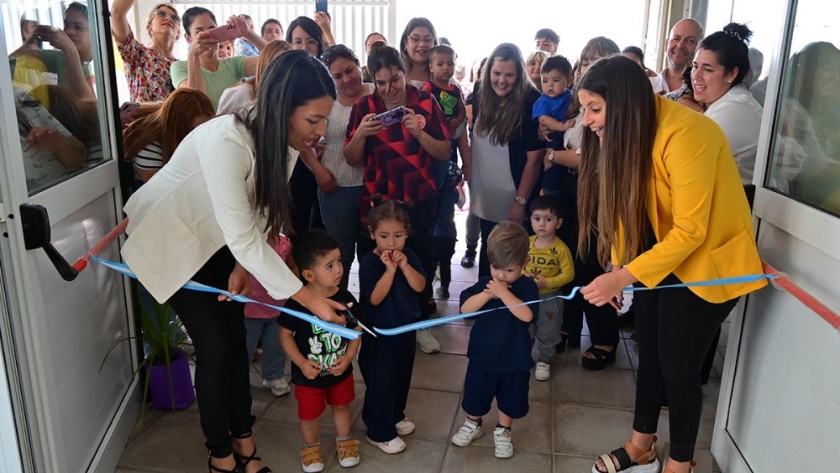 Inauguraron un nuevo CDI en el barrio 500 Viviendas Norte