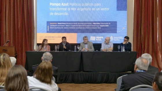 Daniel Filmus encabezó la inauguración del 1er Congreso de Pampa Azul en Mar del Plata