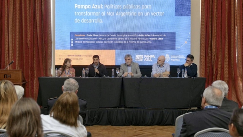 Daniel Filmus encabezó la inauguración del 1er Congreso de Pampa Azul en Mar del Plata