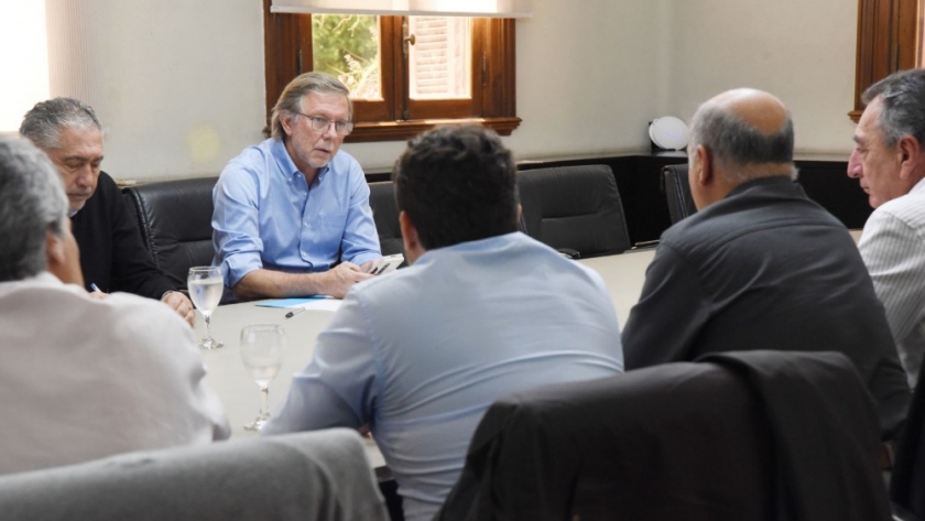 Bahillo se reunió con representantes de productores ovinos de la Patagonia