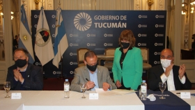 Tucumán: recorrida y firma de convenio