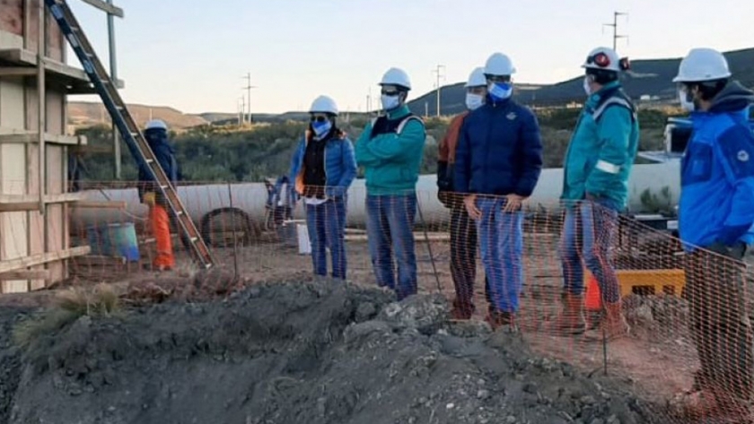 Michudis: "Las dos obras más grandes de agua y energía se están realizando en Caleta Olivia"
