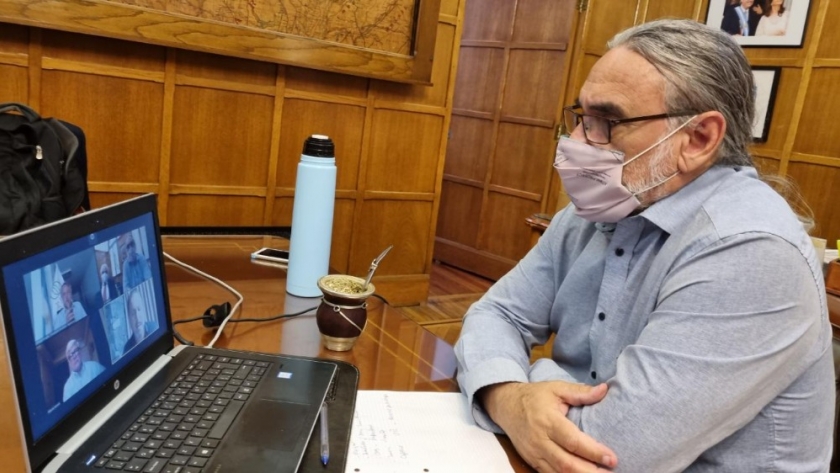 Basterra se reunió con autoridades de MAIZAR y ASA