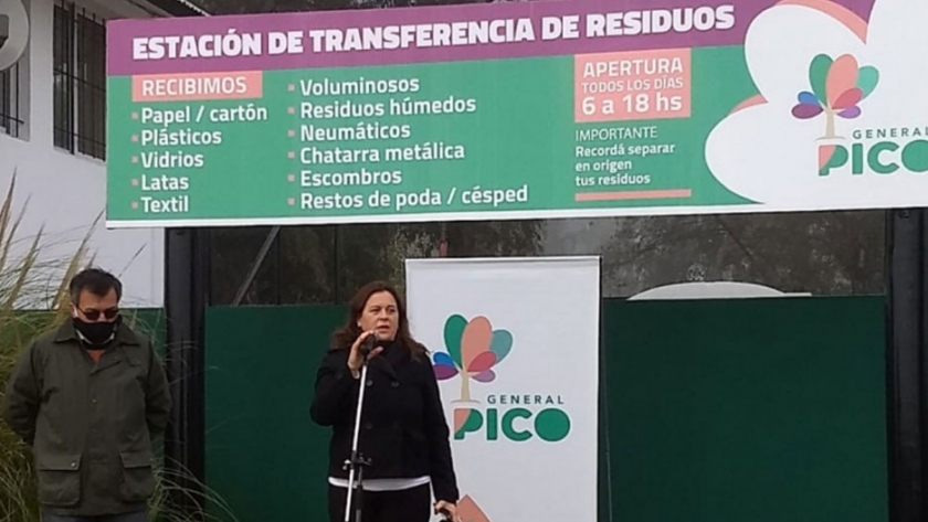 Se reabrió la Planta de Transferencia de Residuos de General Pico