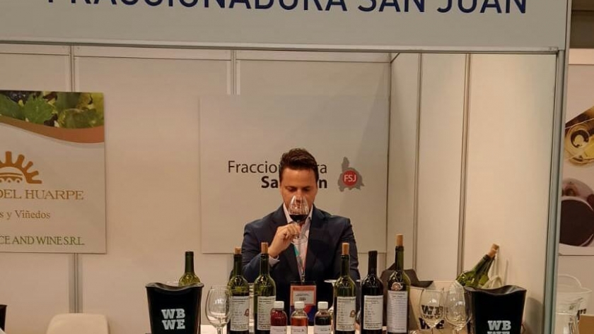 Los vinos sanjuaninos estuvieron en la feria de vino a granel más importante del mundo