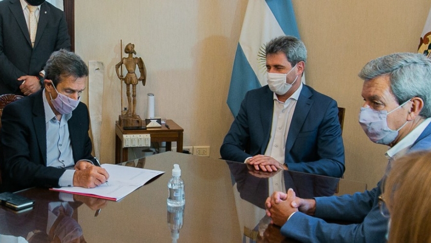 El Gobernador recibió al presidente de la Casa de Moneda