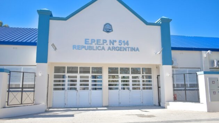 El Gobernador inaugurará la EPEP N°514 “República Argentina”