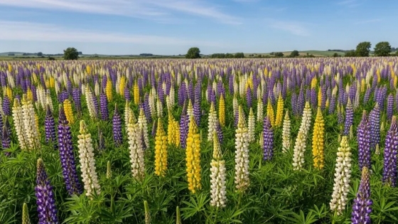 El lupino busca abrirse paso como una alternativa proteica para diversificar la producción agrícola