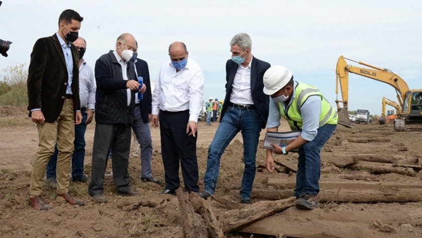 Avanzan las obras de recuperación del Ramal C8 del Belgrano Cargas