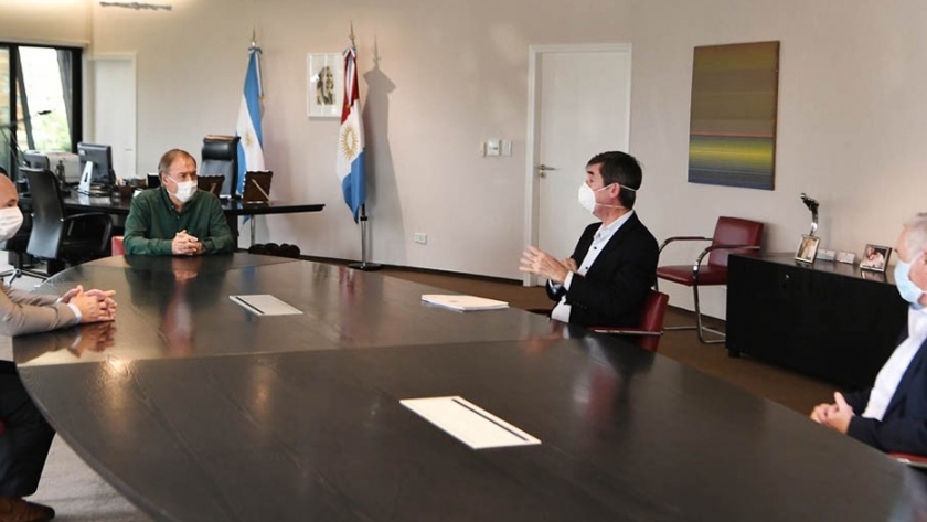 Schiaretti se reunió con el titular de la UIC y de la Cámara de Comercio Exterior