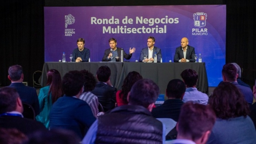 Kicillof encabezó la primera ronda de negocios de 2022 con representantes de 150 firmas bonaerenses