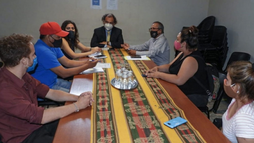Reunión con miembros de UATRE