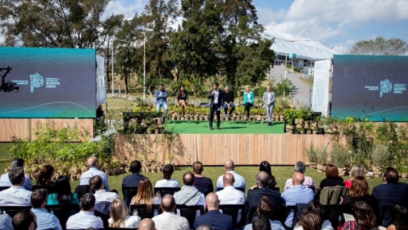 Kicillof y Vilar presentaron el Plan de Gestión del Ministerio de Ambiente