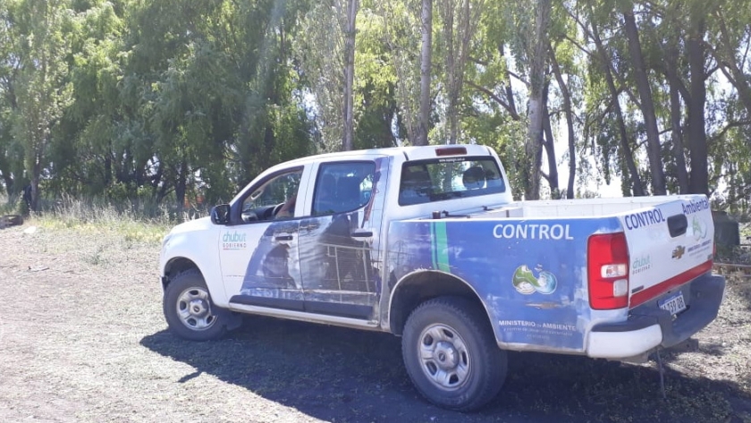 Ambiente realizó una recolección de envases de agroquímicos en chacras de Rawson y Trelew