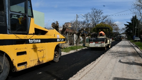 Avanza la pavimentación de la Av. Diego Trillo: nueva etapa, inversión municipal y plan de circulación