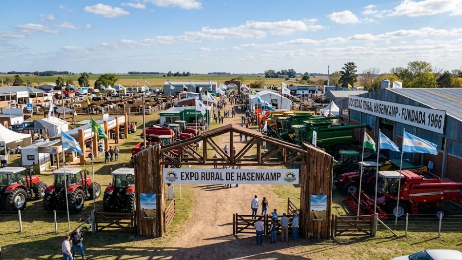 Expo Rural de Hasenkamp reunió al sector productivo
