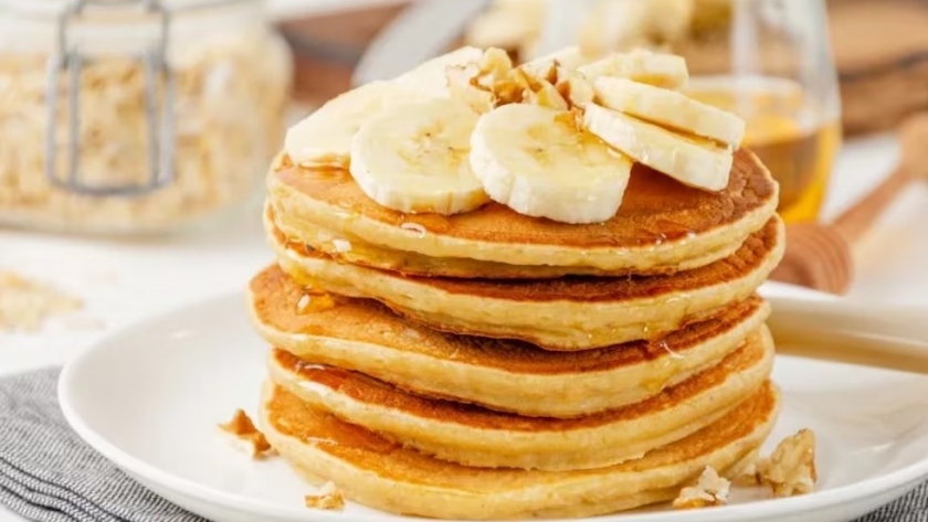 Panqueques de avena sin azúcar, sumamente saludables y fáciles de hacer