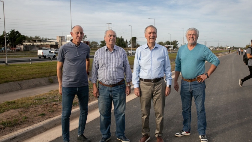 Circunvalación: nuevo tramo pavimentado en el anillo interno en zona norte