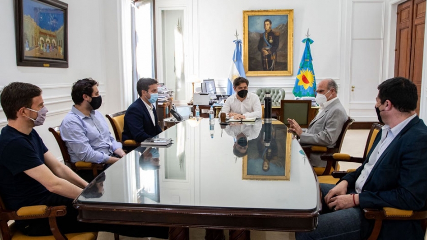 Kicillof puso en funciones al nuevo presidente del Consorcio de Gestión del Puerto Quequén