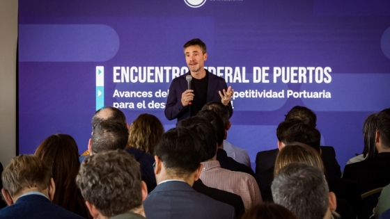 Chubut impulsa el desarrollo portuario en el Encuentro Federal de Puertos en Buenos Aires