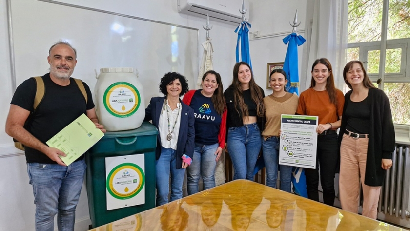 En FAUBA gestionan los Aceites Vegetales Usados
