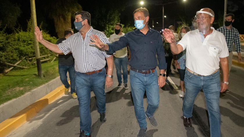 Quedó inaugurada la recuperación integral de la calle Severo del Castillo
