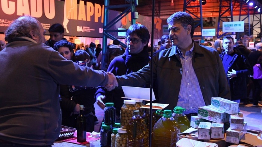 Jorge Macri recibió a productores de todo el país en el Mercado MAPPA