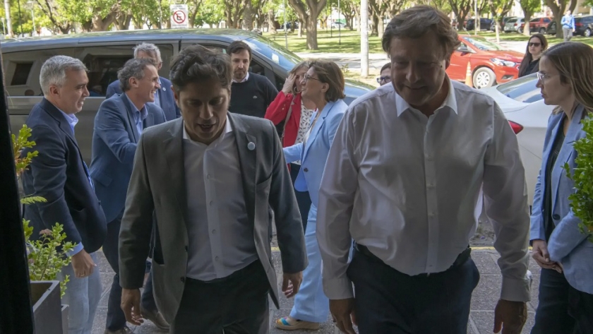 Weretilneck recibió a Kicillof en Viedma