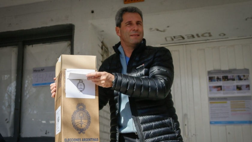Sergio Uñac votó en Pocito: 