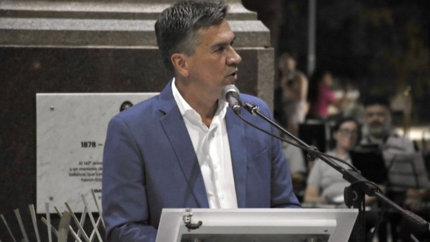 Leandro Zdero participó del acto central por el aniversario 146 de Resistencia