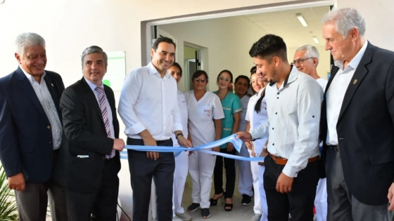 El Gobernador inauguró ampliación de la Estación Sanitaria de Pedro R. Fernández