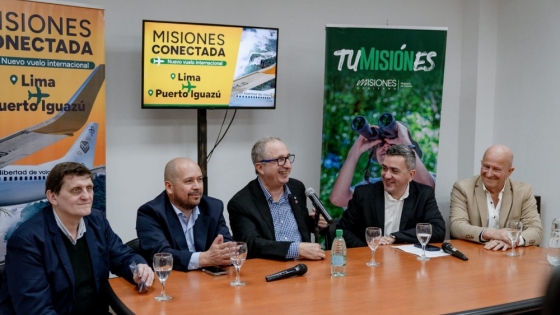Nueva ruta internacional conecta Lima con Puerto Iguazú y potencia el turismo en Misiones