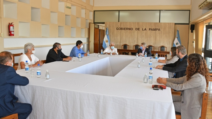 Ziliotto recibió a Sindicato de Empleados y Obreros Petroleros Privados