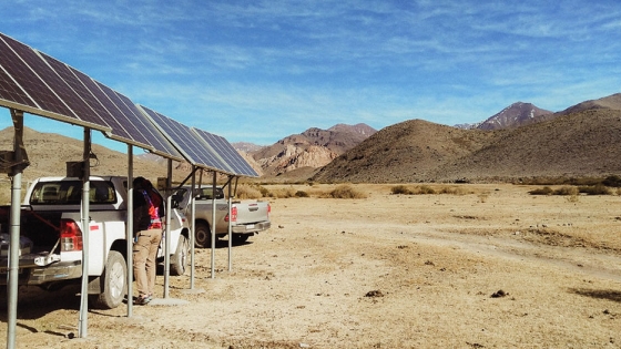 Puestos de energía solar fotovoltaica recibieron asistencia en una campaña conjunta