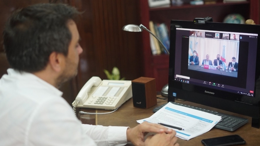 Cabandié y Quintela presentaron el Plan Integral Casa Común a municipios de la provincia de La Rioja