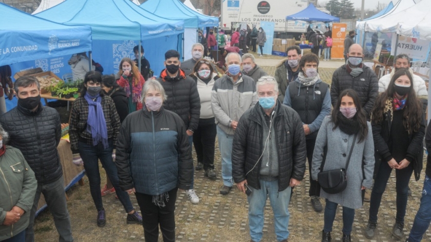 Acercar Alimentos presente en el lanzamiento de El Estado en Tu Barrio en Almirante Brown