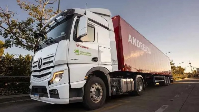 ANDREANI incorpora Biodiesel a su flota de larga distancia