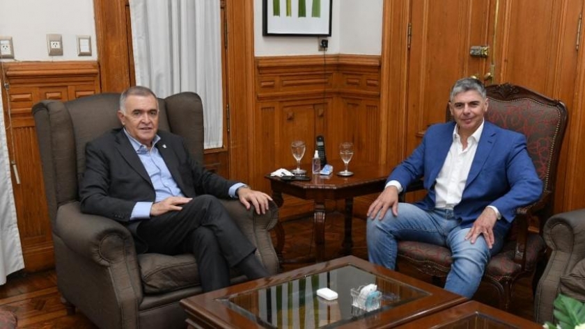 Jaldo y Silman acuerdan unir esfuerzos por el bienestar de la provincia