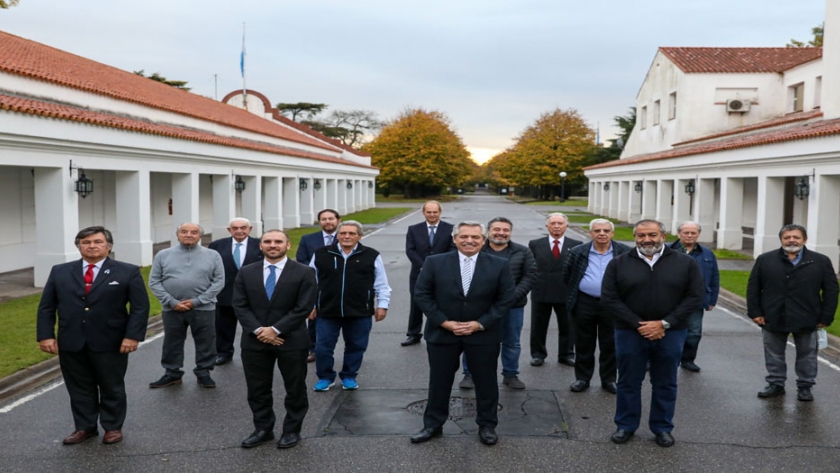 Renegociación de la deuda: el Presidente recibió un fuerte respaldo de empresarios y trabajadores