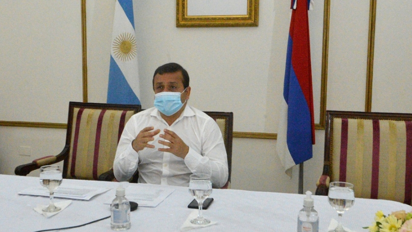 El Gobernador reunió virtualmente a algunos intendentes misioneros