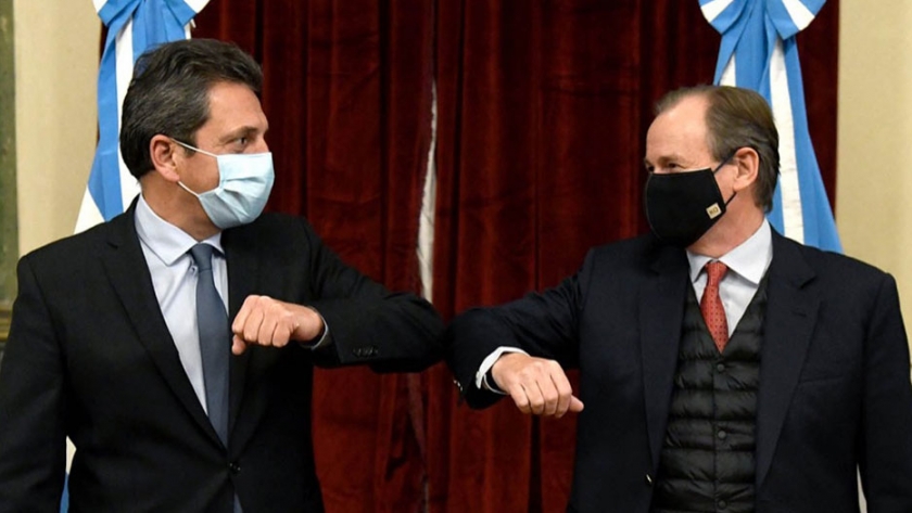 Bordet y Massa abordaron líneas de acción para reactivar la economía en la pospandemia