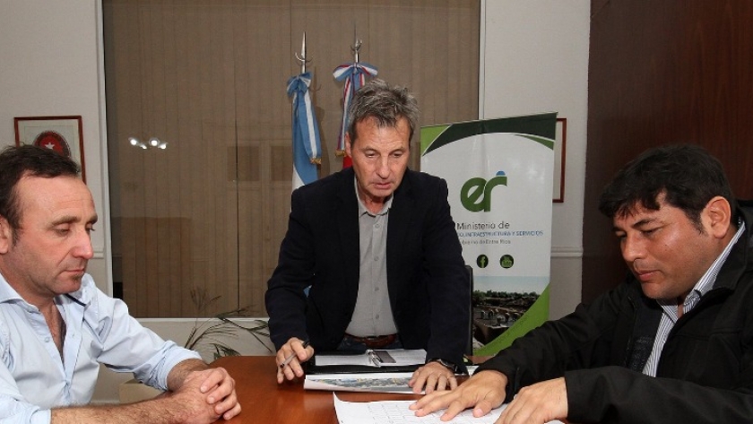 Repasaron obras y gestiones para Pueblo Brugo