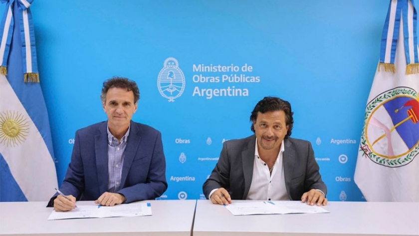 Vialidad Nacional pavimentará los tramos restantes de la RN 86: Sáenz y Katopodis firmaron un acuerdo