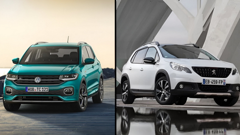 Peugeot 2008 vs Volkswagen T-Cross: ¿cuál SUV es la mejor opción?