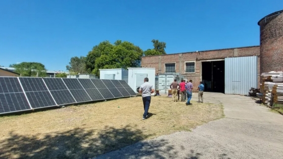 Obras por pueblos solares: probaron equipamiento