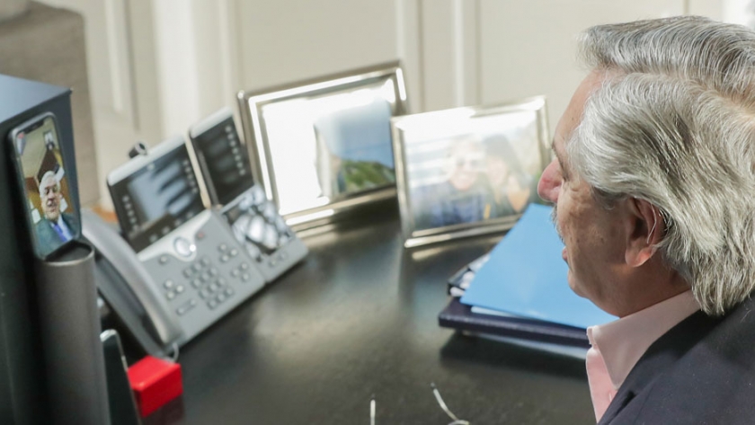 El Presidente habló con Sebastián Piñera tras eliminarse el cobro de roaming para la telefonía móvil entre Argentina y Chile