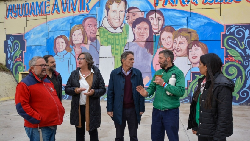 Katopodis dio inicio a la obra del Master Plan del Barrio Padre Mugica